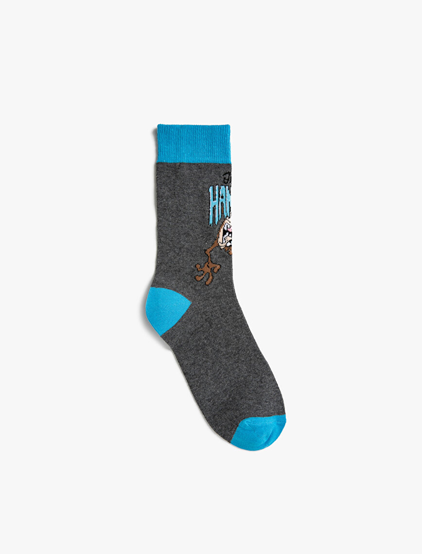 Tasmanian Devil Licensed Printed Man Socks