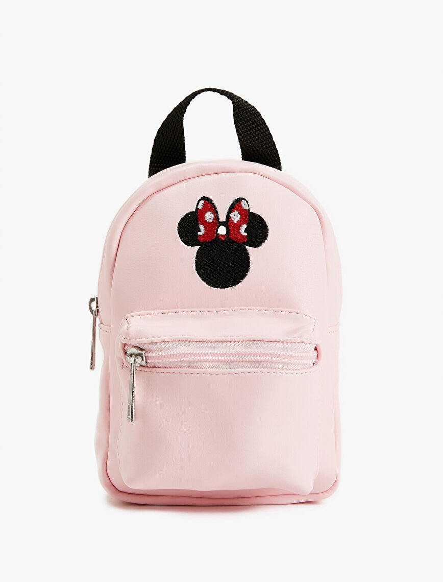 Disney Licensed Minnie Embroidered Backpack