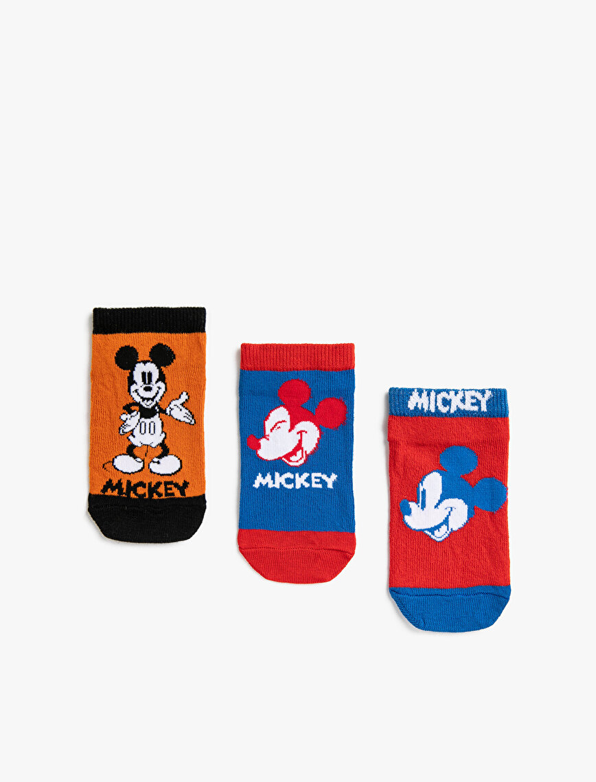 Mickey Mouse Lisanslı Çorap Seti
