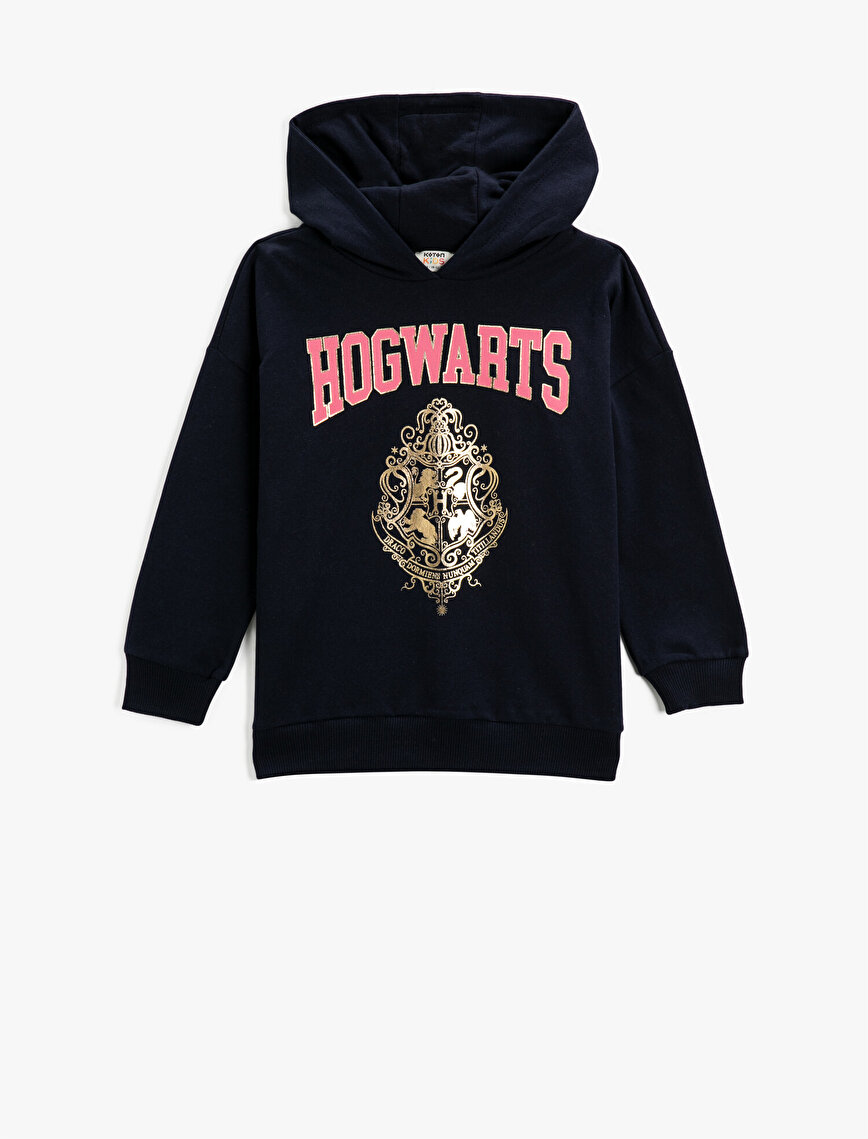 Harry Potter Hogwarts Licensed Printed Hoodie Cotton