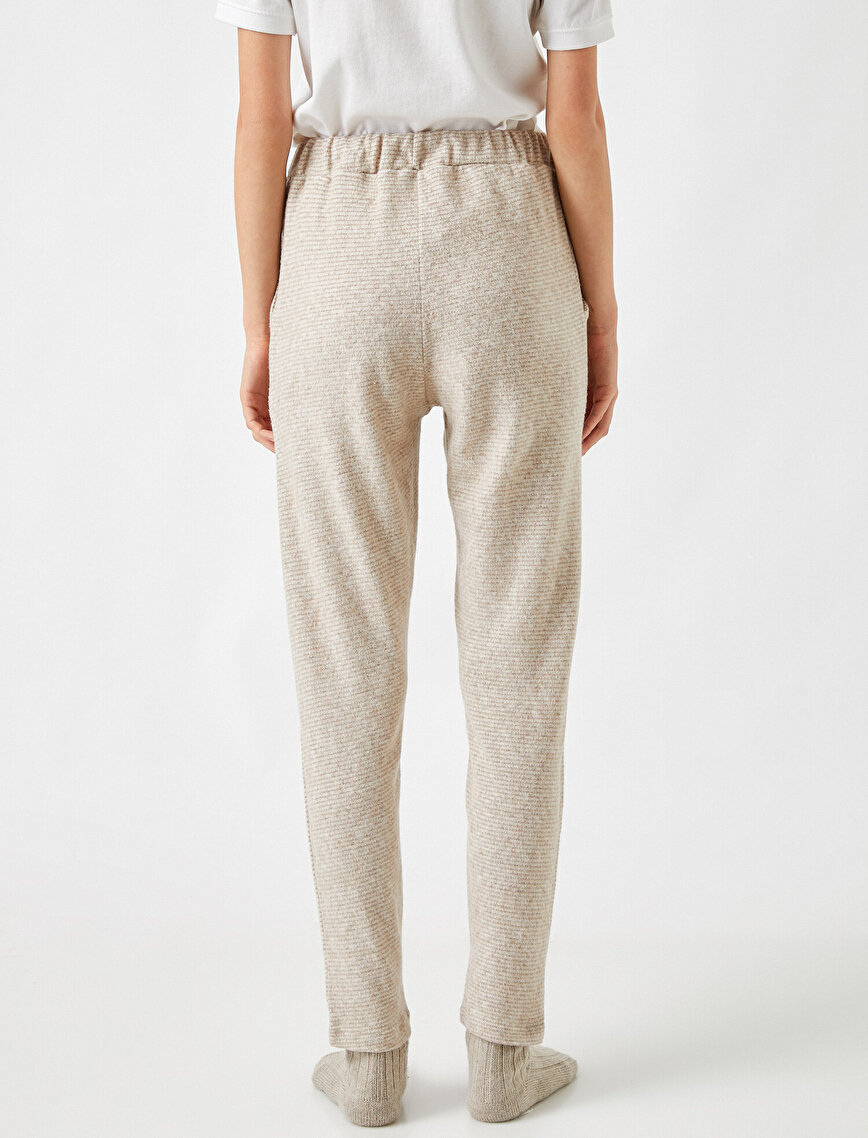 Drawstring Knit Pyjamas Bottom