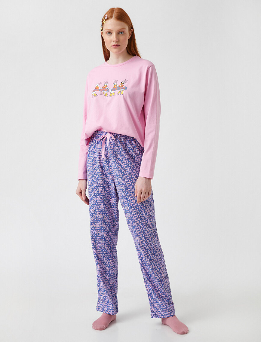 Daisy Duck Licensed Cotton Pyjamas Set