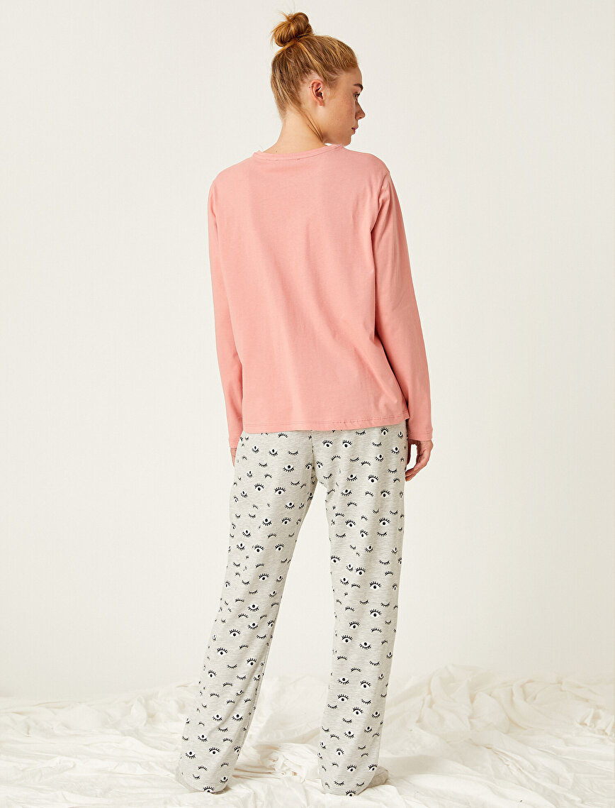 Printed Cotton Pyjamas Set