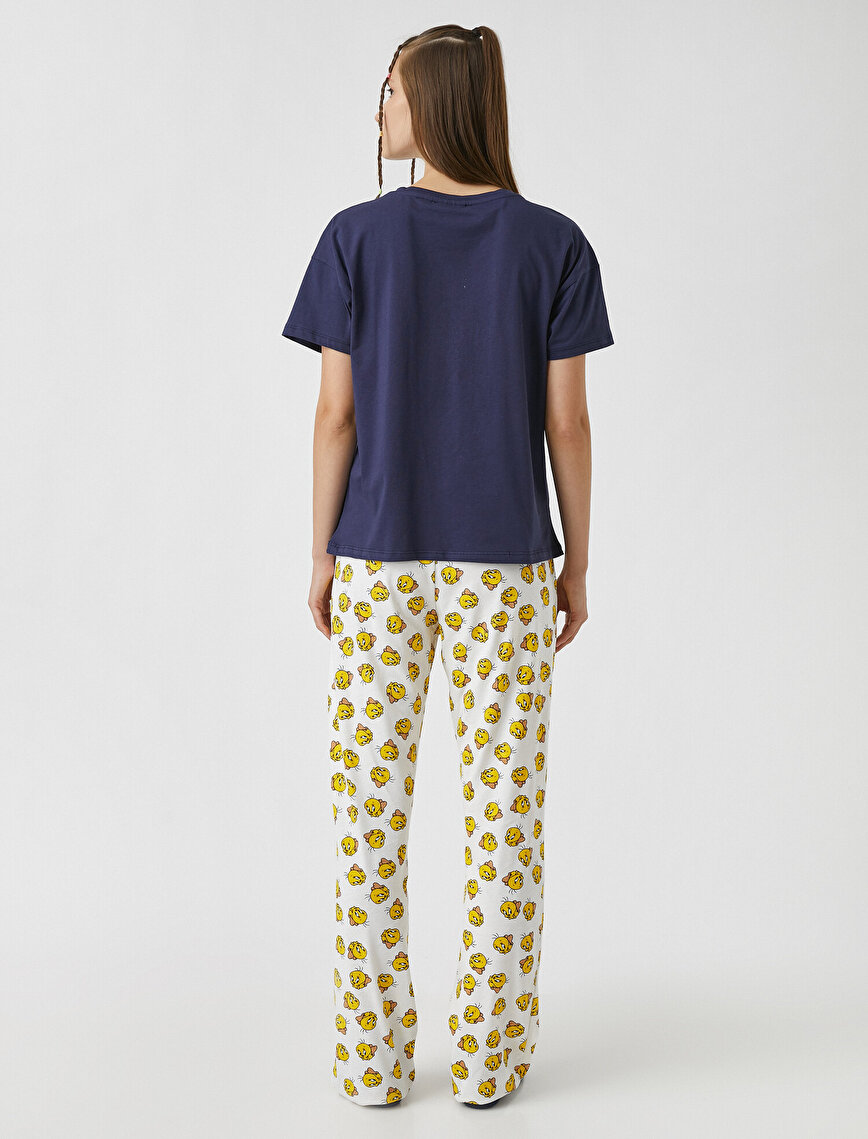 Tweety Licensed Cotton Short Sleeve Pyjamas Set