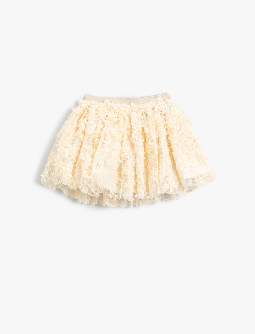 Tulled Fluffy Skirt
