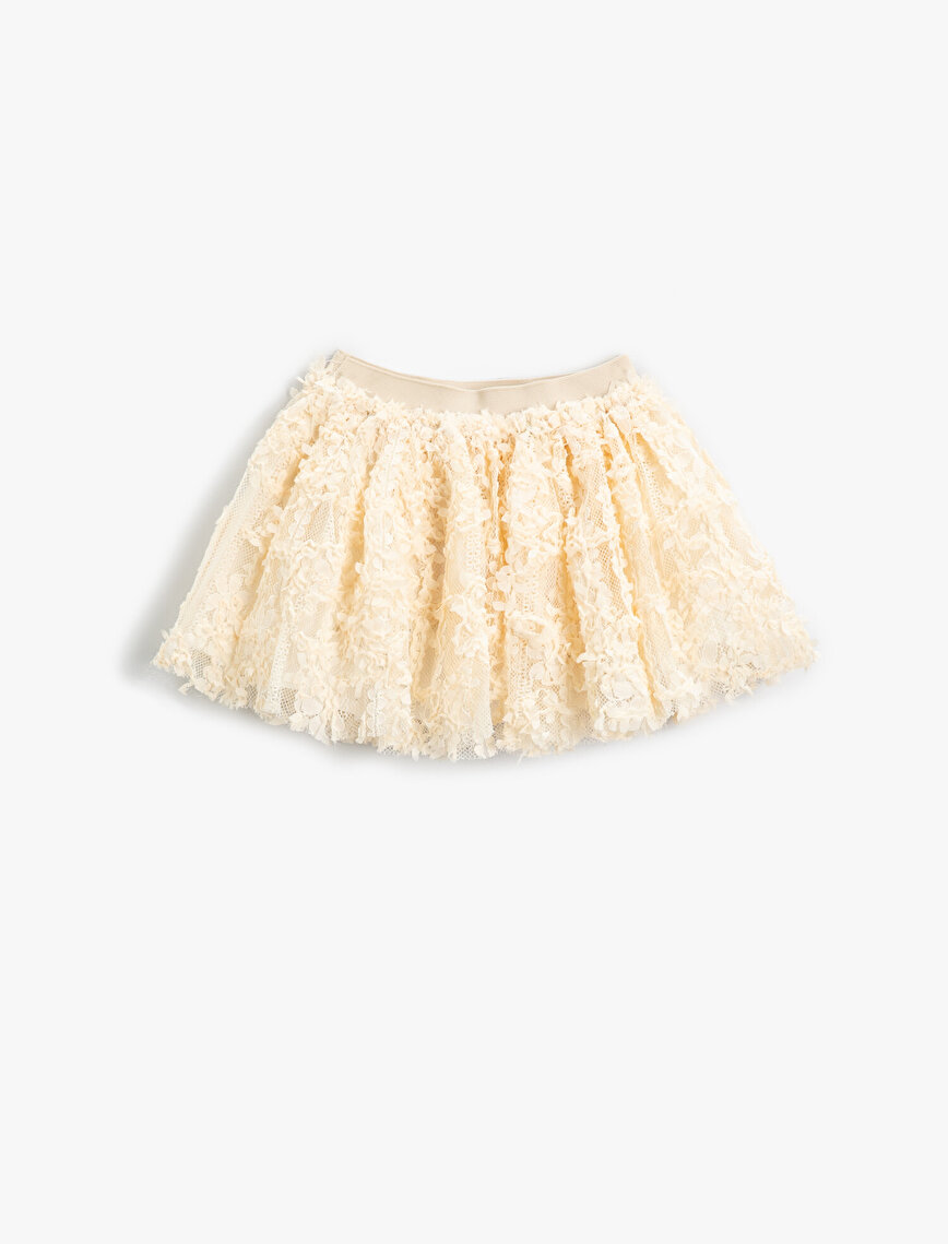Tulled Fluffy Skirt