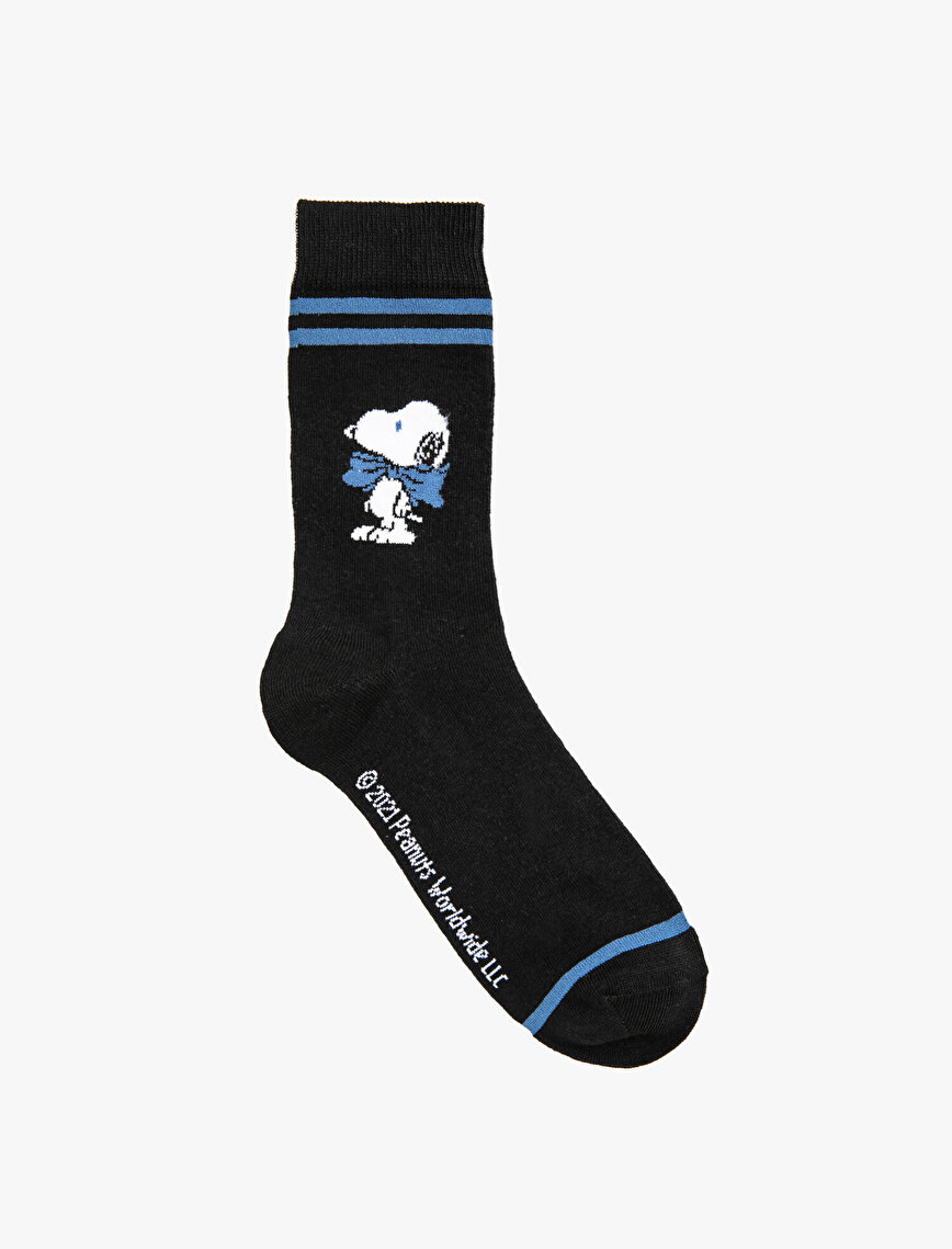Snoopy Lisanslı Man Socks