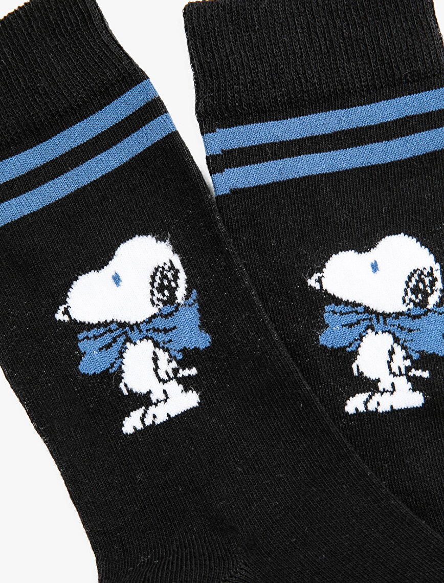 Snoopy Lisanslı Man Socks