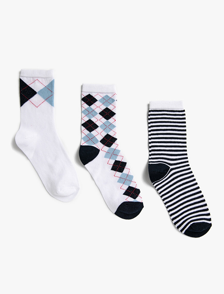 Patterned Boys Socks Set