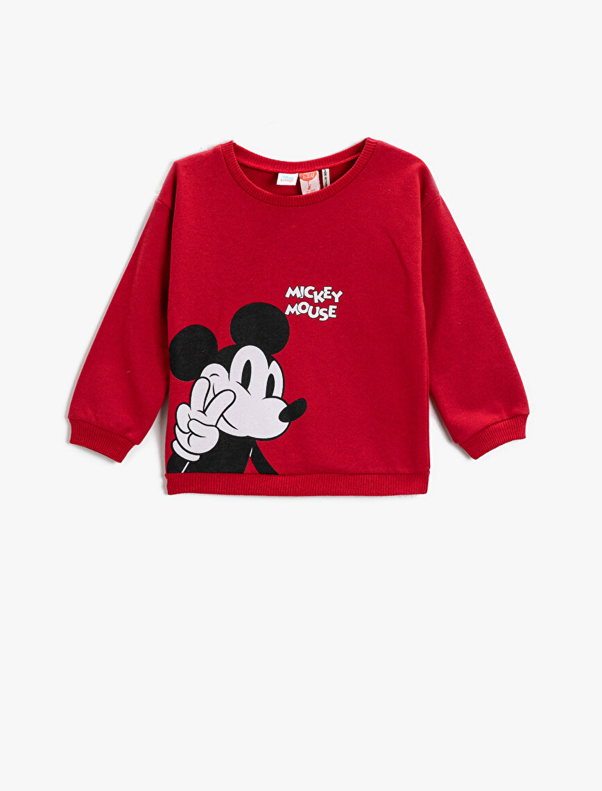 Mickey Mouse Printed Sweatshirt Licenced