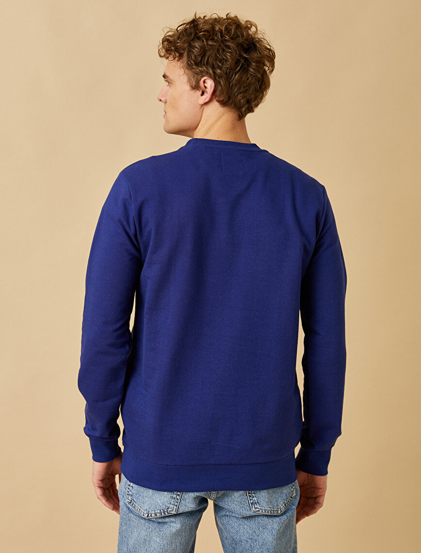 Basic Sweatshirt Pamuklu