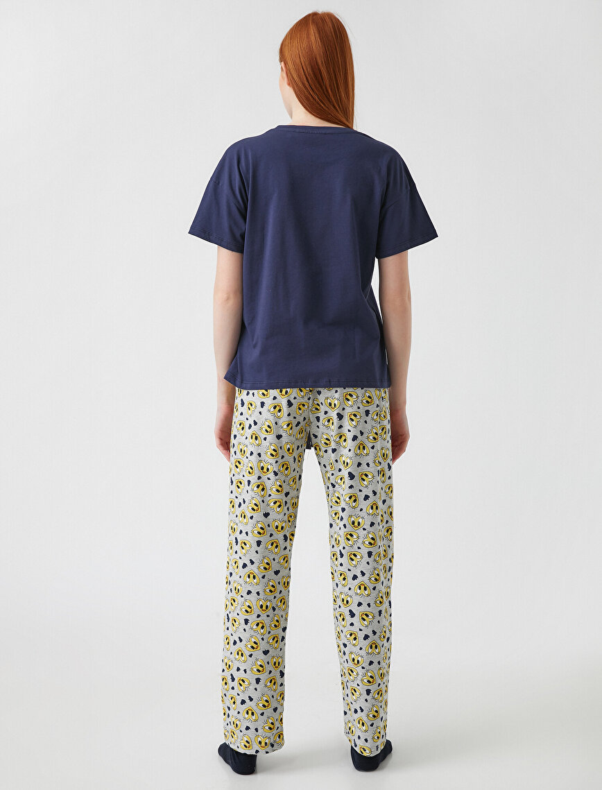 Tweety Licensed Cotton Short Sleeve Pyjamas Set