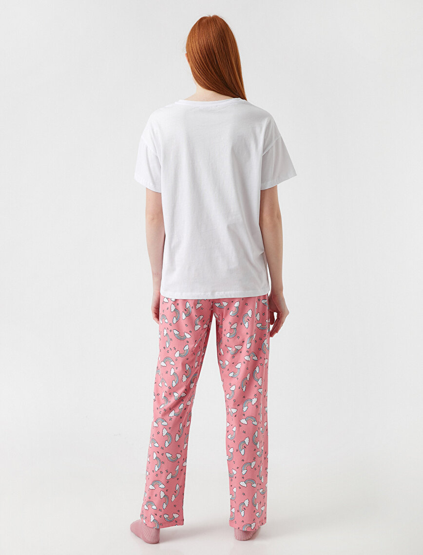 Cotton Short Sleeve Pyjamas Set