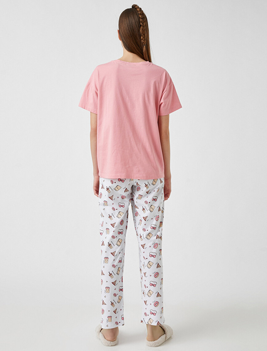 Cotton Patterned Pyjamas Set