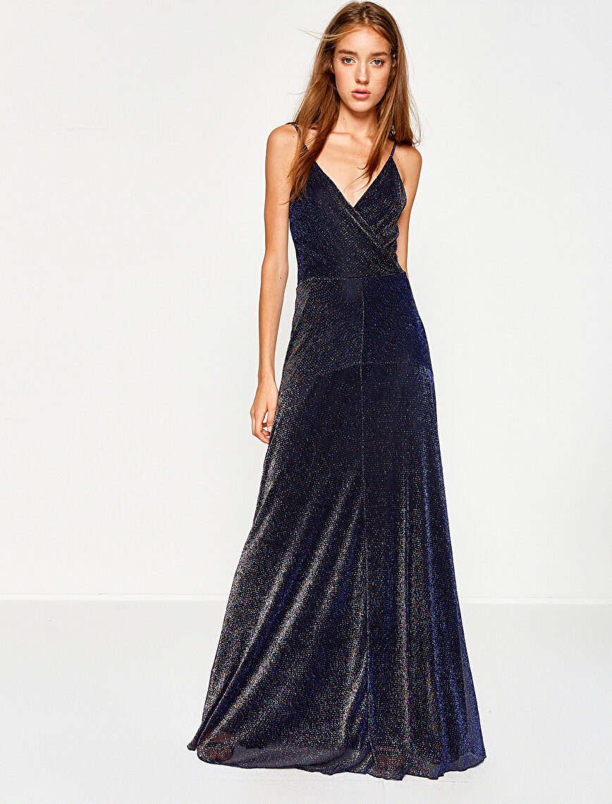 shimmer gown for women
