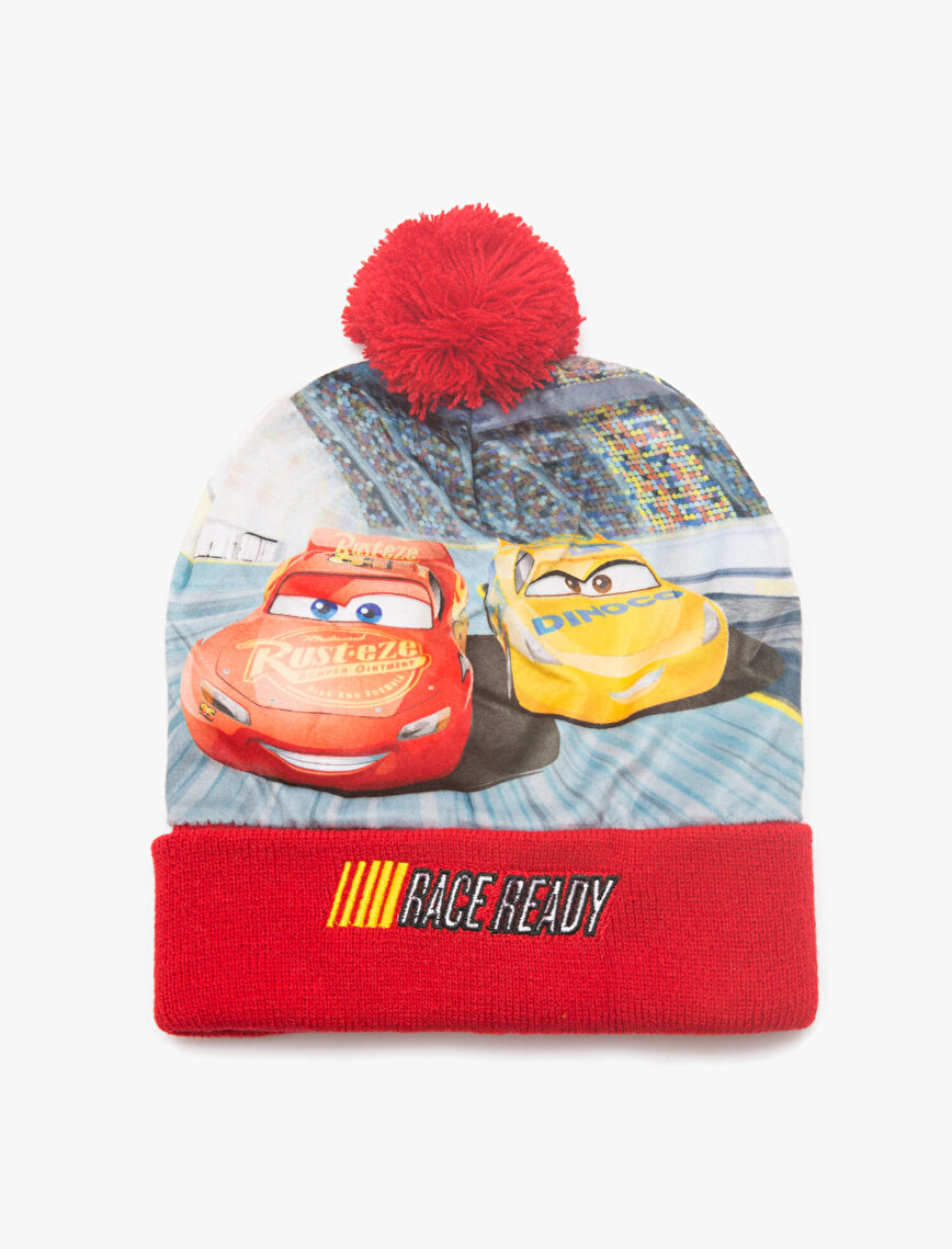 Cars Patterned Beanie