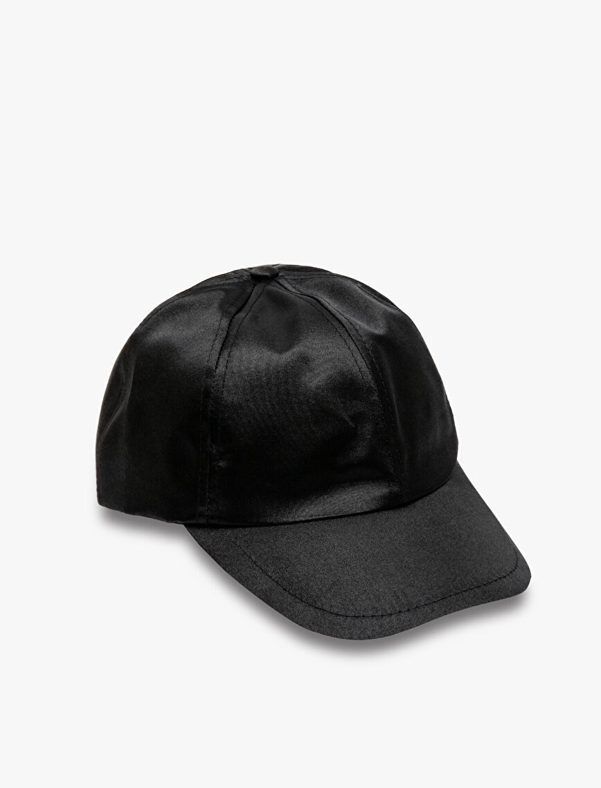 Leather Detailed Hat