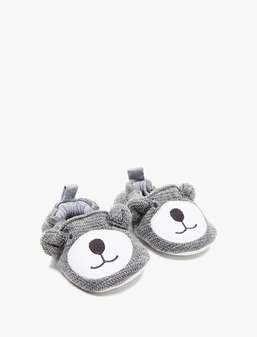 Gri Erkek Çocuk Hayvanlı Ev Botu 9KMB22075AA040 Koton