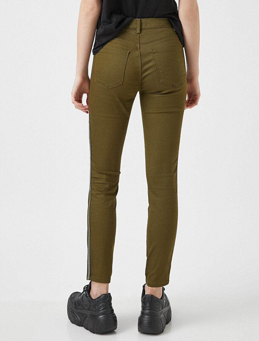 Banded Detailed Trousers
