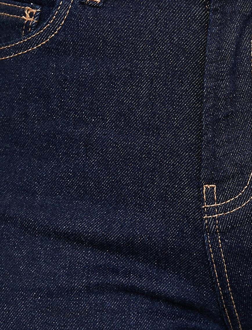Eve Slim Jean - Yüksek Bel Normal Kesim Hafif Düz Paça Pantolon