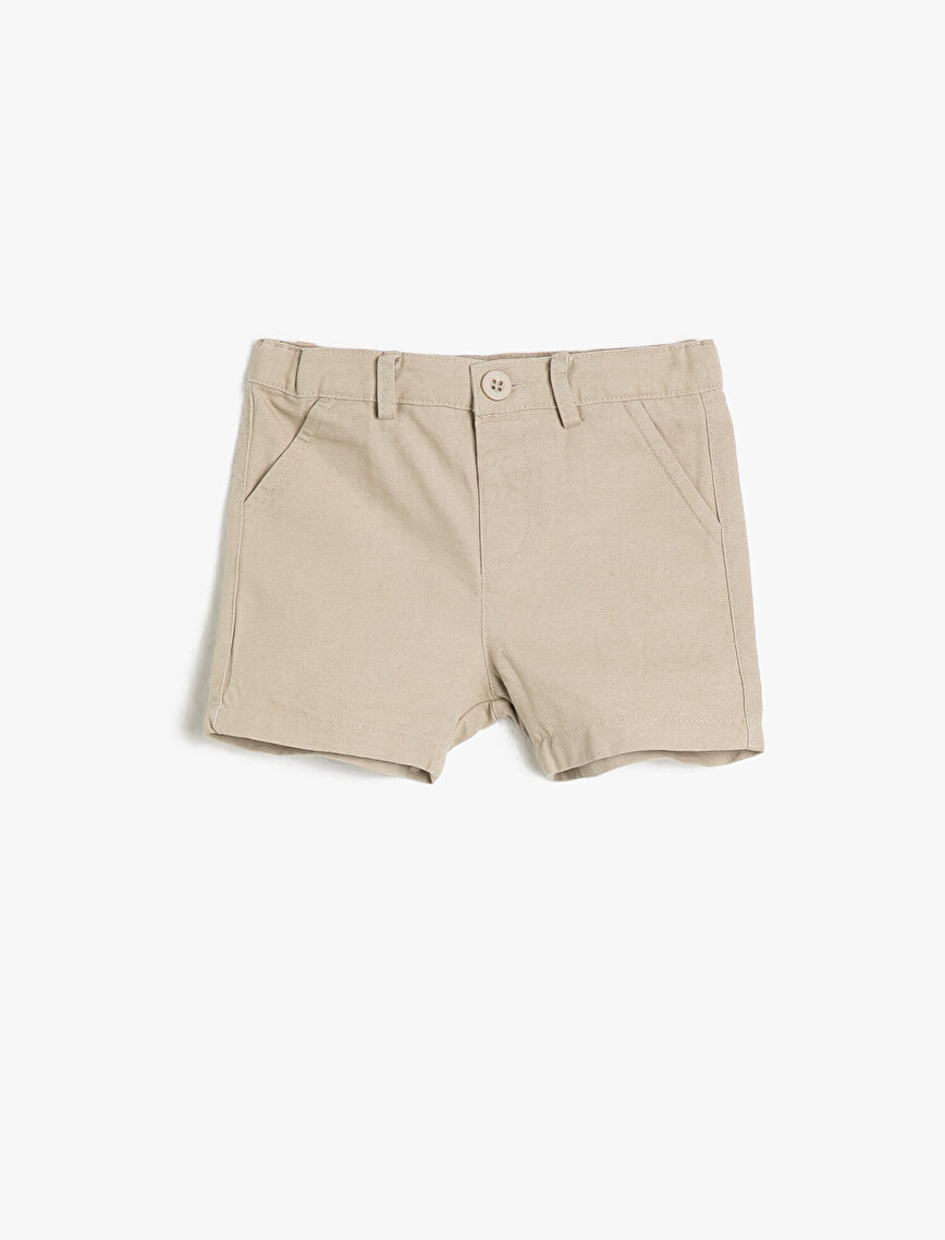 Pocket Detailed Shorts