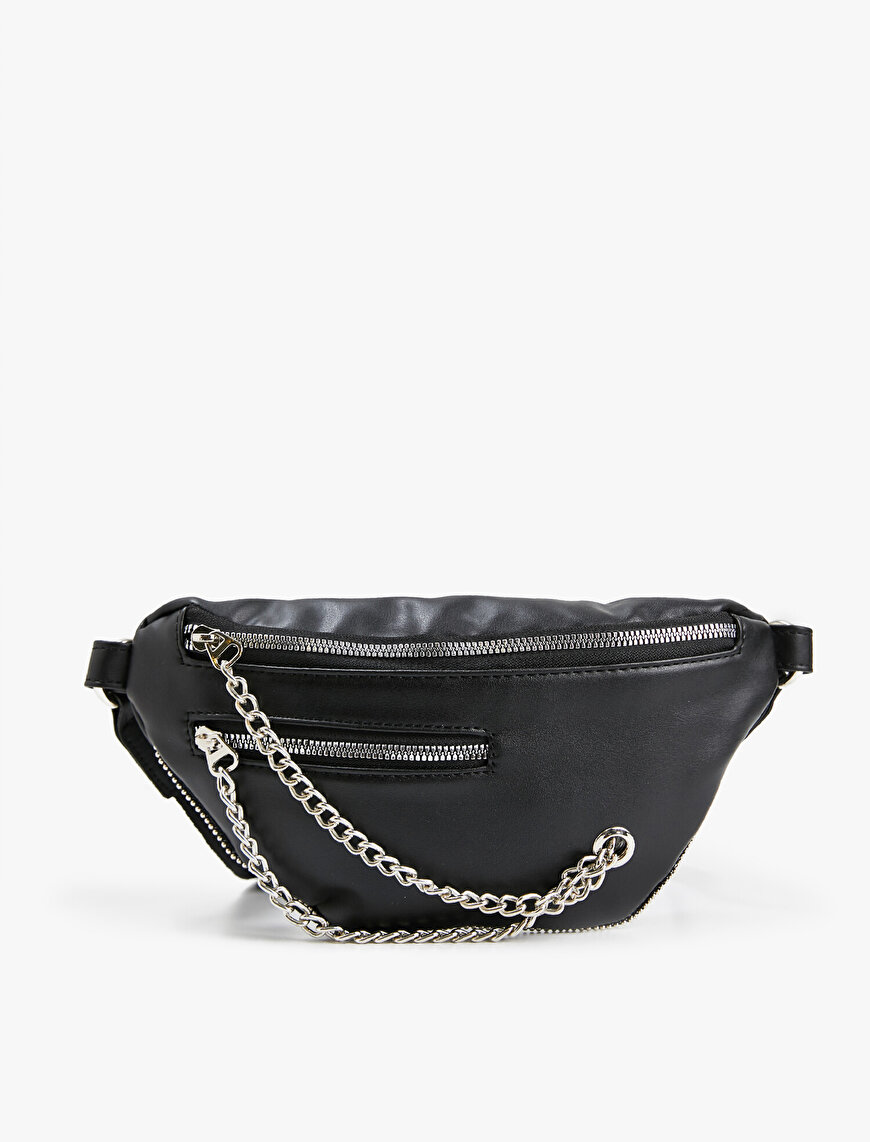 Chain Detail Belt Bag