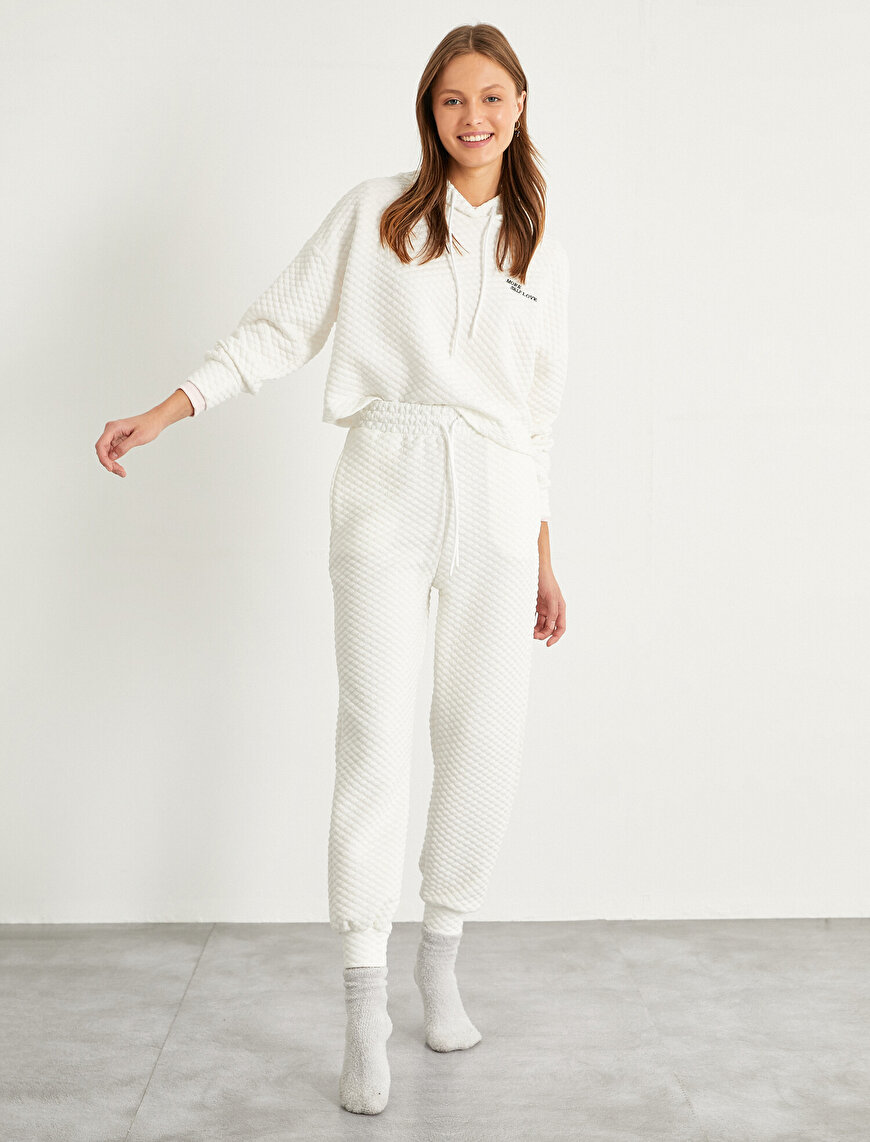 Quilted Jogger Pyjamas Bottom